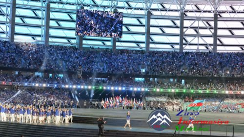 “Bakı-2015” birinci Avropa Oyunlarının təntənəli açılış mərasimi