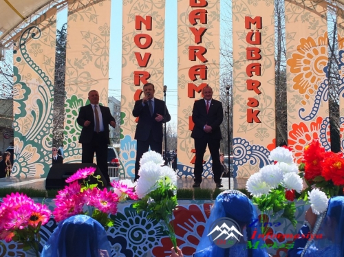 Gürcüstan Prezidenti və Baş naziri Marneulidə keçirilən Novruz şənliklərində iştirak ediblər