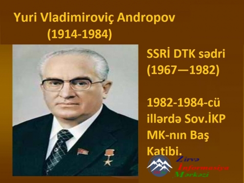Yuri Andropov - oğlunun dəfninə getməyən dövlət lideri...