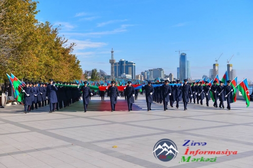 Dövlət Bayrağı Günü ilə əlaqədar “Bayraq yürüşü” - 2016