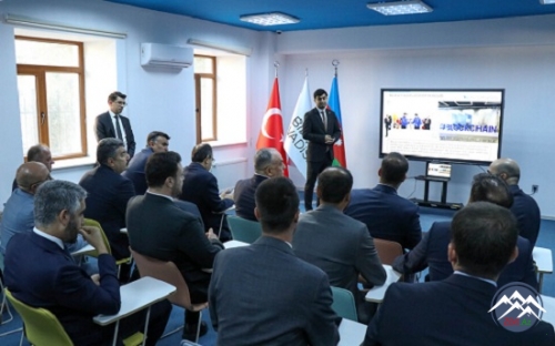 Türkiyənin sənaye və texnologiyalar naziri “Bilişim Vadisi Bakı”da yeni rezidentlərin açılışını edib